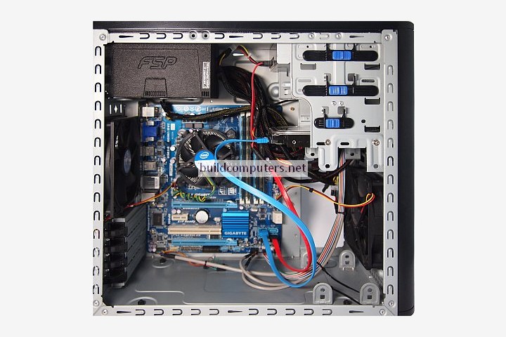 How to tidy cables, reassemble your PC case and connect