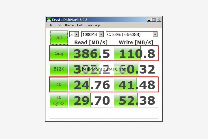 disk mark performance test