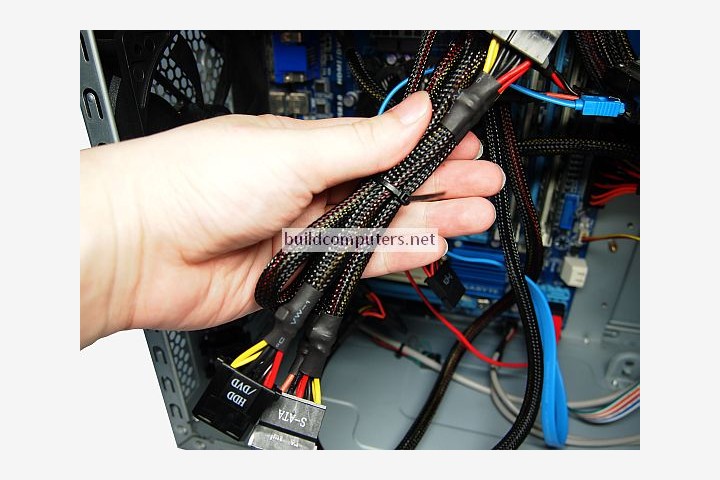 Managing Power Supply Cables