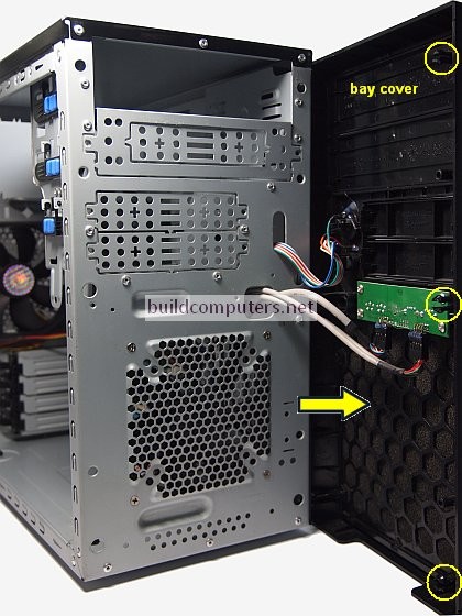 Removing Computer Case Front Panel