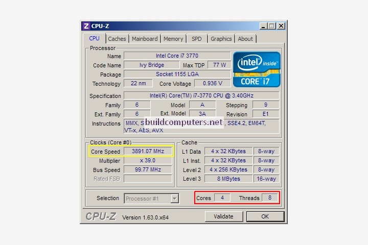 CPU Clock Speed