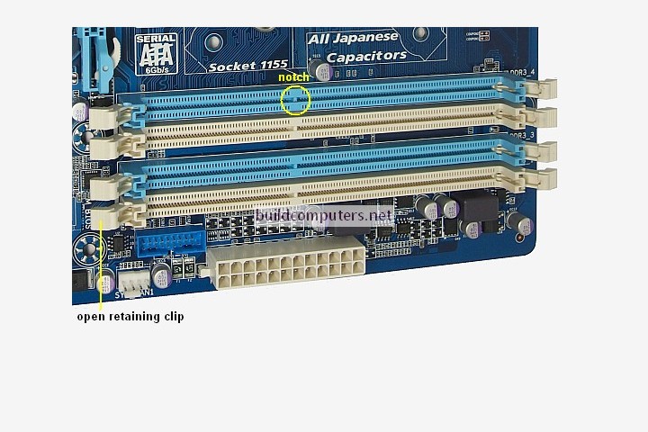 MotherBoard DIMM Slots